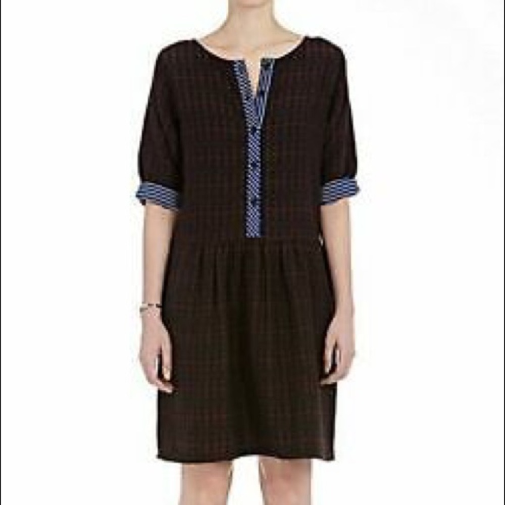 Ace & Jig Barney’s Arbor Dress in Chestnut Sz L